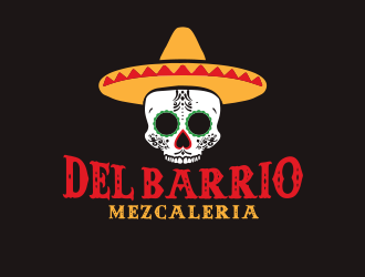 Del Barrio - mezcaleria logo design by BeDesign