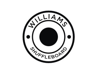 Williams Shuffleboard logo design by Franky.