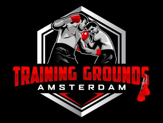 Training grounds Amsterdam logo design by daywalker