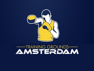 Training grounds Amsterdam logo design by sarfaraz