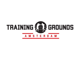 Training grounds Amsterdam logo design by kenartdesigns