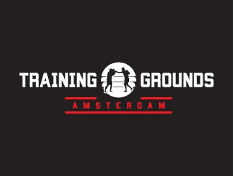 Training grounds Amsterdam logo design by kenartdesigns