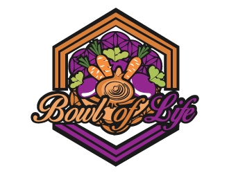 Bowl of Life logo design by samuraiXcreations