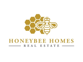 Honeybee Homes logo design by emberdezign