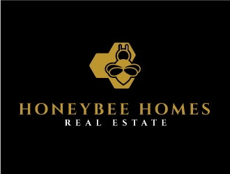 Honeybee Homes logo design by emberdezign
