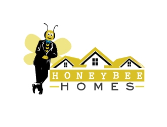 Honeybee Homes logo design by webmall