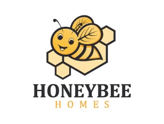 Honeybee Homes logo design by nehel