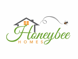Honeybee Homes logo design by samueljho