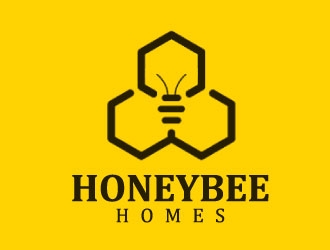Honeybee Homes logo design by nehel