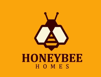 Honeybee Homes logo design by nehel