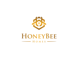 Honeybee Homes logo design by Raynar