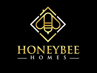 Honeybee Homes logo design by suraj_greenweb