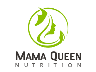 Mama Queen Nutrition logo design by ullated