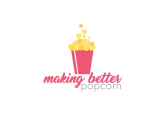 making better popcorn logo design by sarfaraz