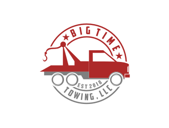 Big Time Towing, LLC logo design by bricton