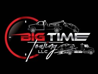Big Time Towing, LLC logo design by shere