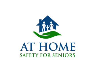 At Home Safety For Seniors logo design by Girly