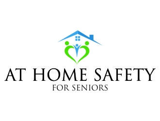 At Home Safety For Seniors logo design by jetzu