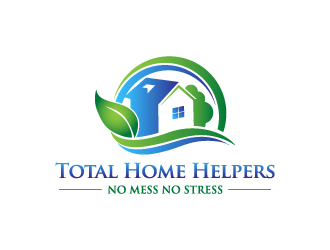 Total Home Helpers logo design by shadowfax