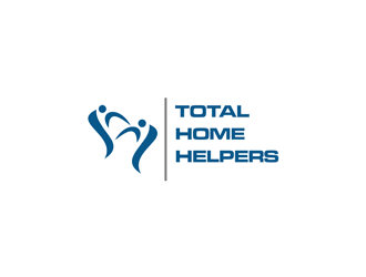 Total Home Helpers logo design by EkoBooM