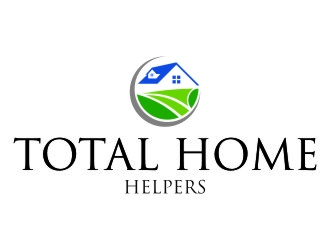 Total Home Helpers logo design by jetzu