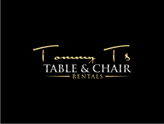 Tommy Ts Table and Chair Rentals logo design by dewipadi