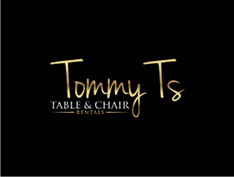 Tommy Ts Table and Chair Rentals logo design by dewipadi