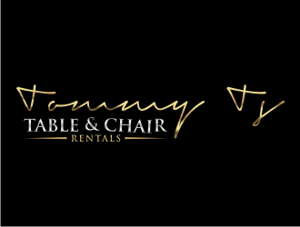 Tommy Ts Table and Chair Rentals logo design by dewipadi