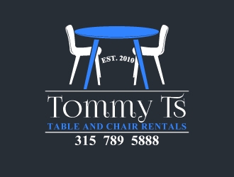 Tommy Ts Table and Chair Rentals logo design by uttam