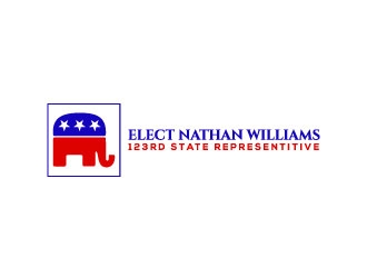 elect nathan williams 123rd state representitive logo design by Bunny_designs