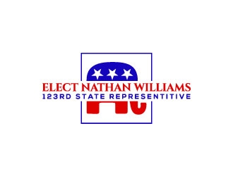 elect nathan williams 123rd state representitive logo design by Bunny_designs