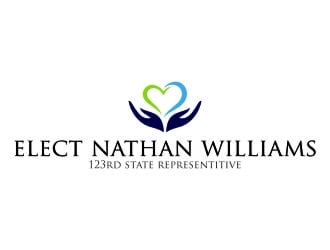 elect nathan williams 123rd state representitive logo design by jetzu