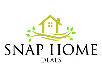 Snap Home Deals logo design by jetzu