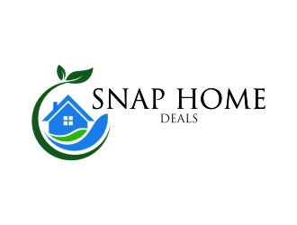 Snap Home Deals logo design by jetzu