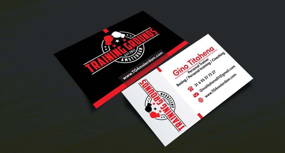 Training grounds Amsterdam logo design by dhika