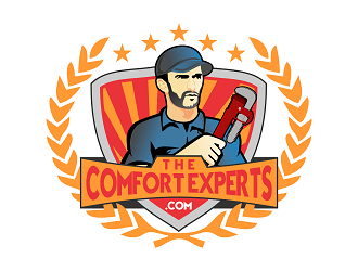 THE COMFORT EXPERTS.COM  logo design by Republik