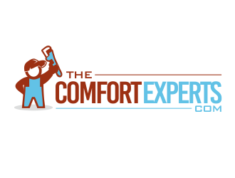 THE COMFORT EXPERTS.COM  logo design by YONK