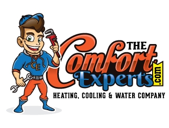 THE COMFORT EXPERTS.COM  logo design by Godvibes