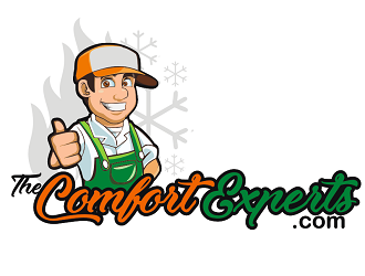 THE COMFORT EXPERTS.COM  logo design by coco