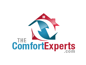 THE COMFORT EXPERTS.COM  logo design by THOR_