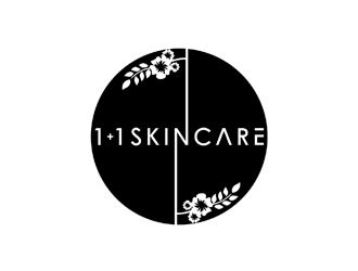 1 1 skincare logo design by johana