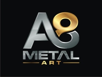 A8 Metal Art logo design by agil