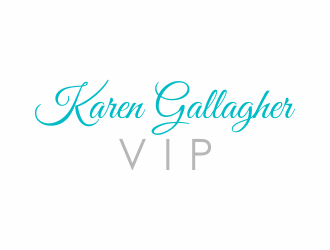 Karen Gallagher VIP logo design by ROSHTEIN
