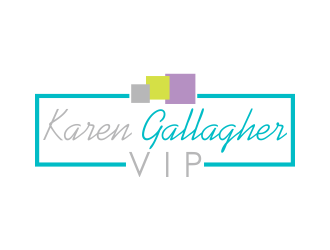 Karen Gallagher VIP logo design by ROSHTEIN