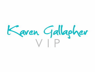 Karen Gallagher VIP logo design by ROSHTEIN