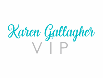 Karen Gallagher VIP logo design by ROSHTEIN