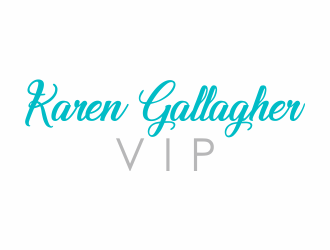Karen Gallagher VIP logo design by ROSHTEIN