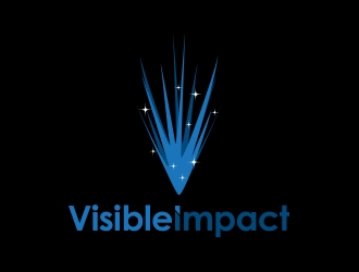 Visible Impact logo design by MarkindDesign