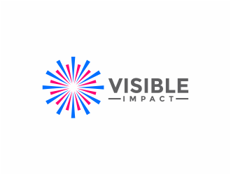 Visible Impact logo design by mutafailan