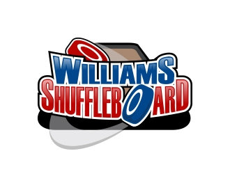 Williams Shuffleboard logo design by MarkindDesign